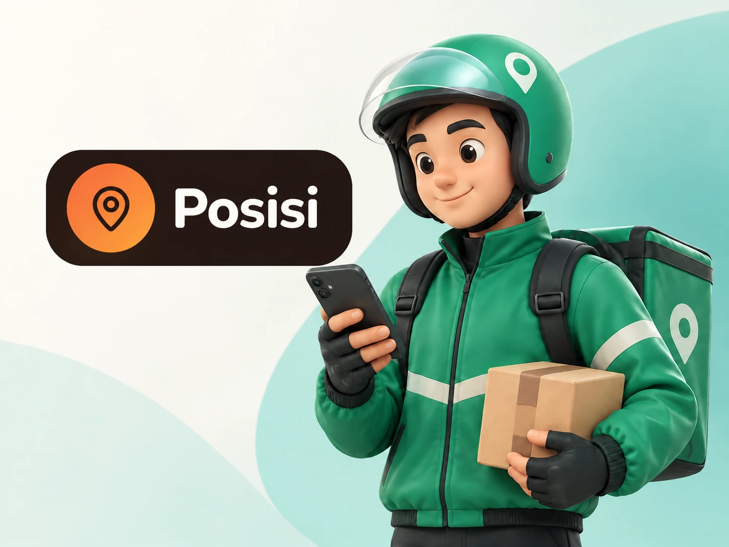 Posisi: Couriers find your house, first time