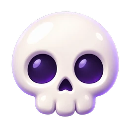 Skull curse pickup in Bomber Bash